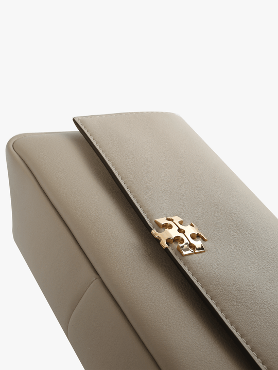 Close up of tan bags, showing texture of the fabric