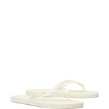 White sandal, side view