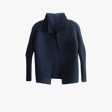 Navy shirt, front view