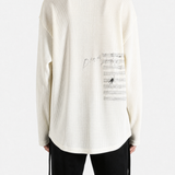 Tan t-shirt, full body view