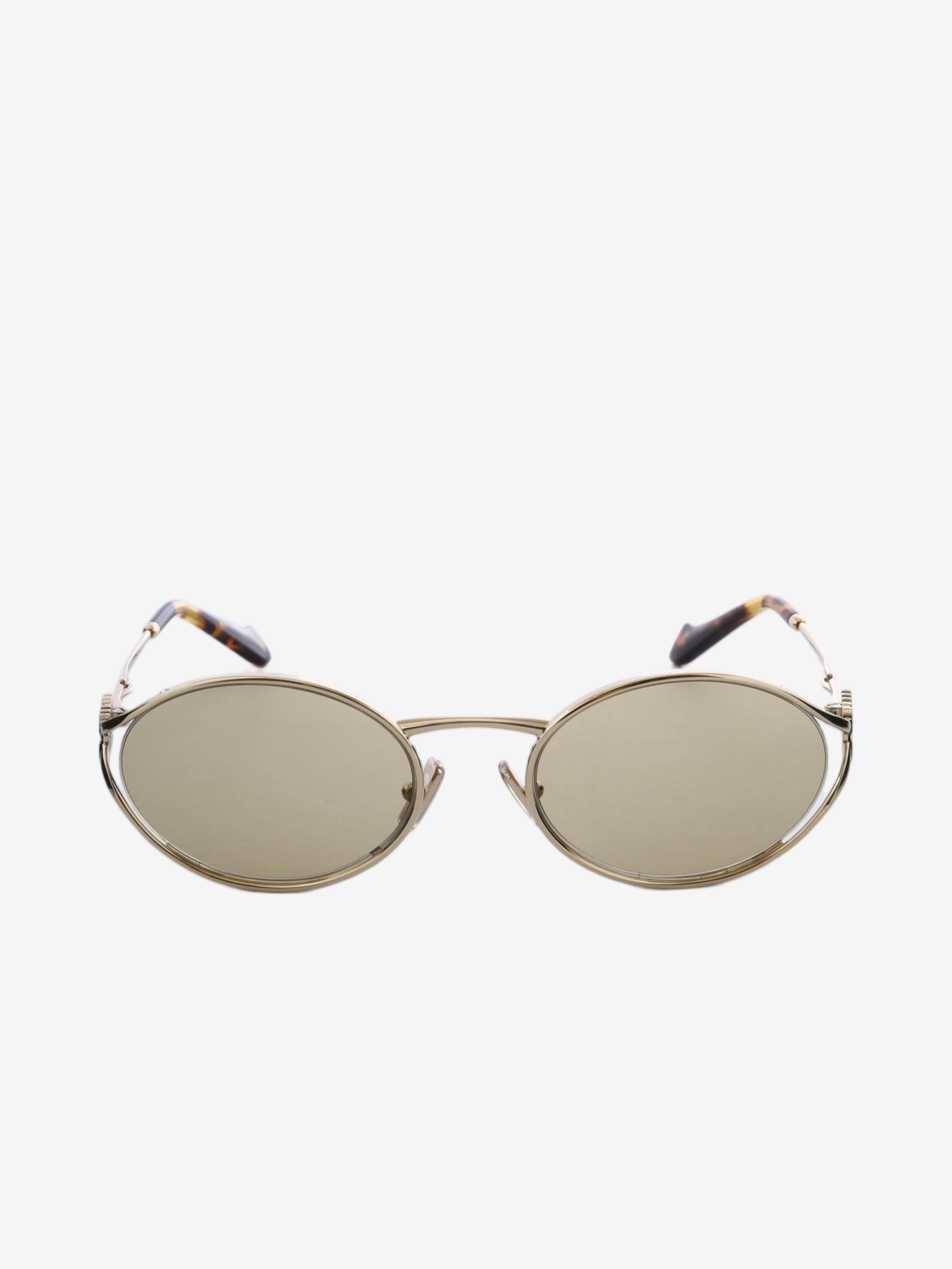 Tan eyewear, front view