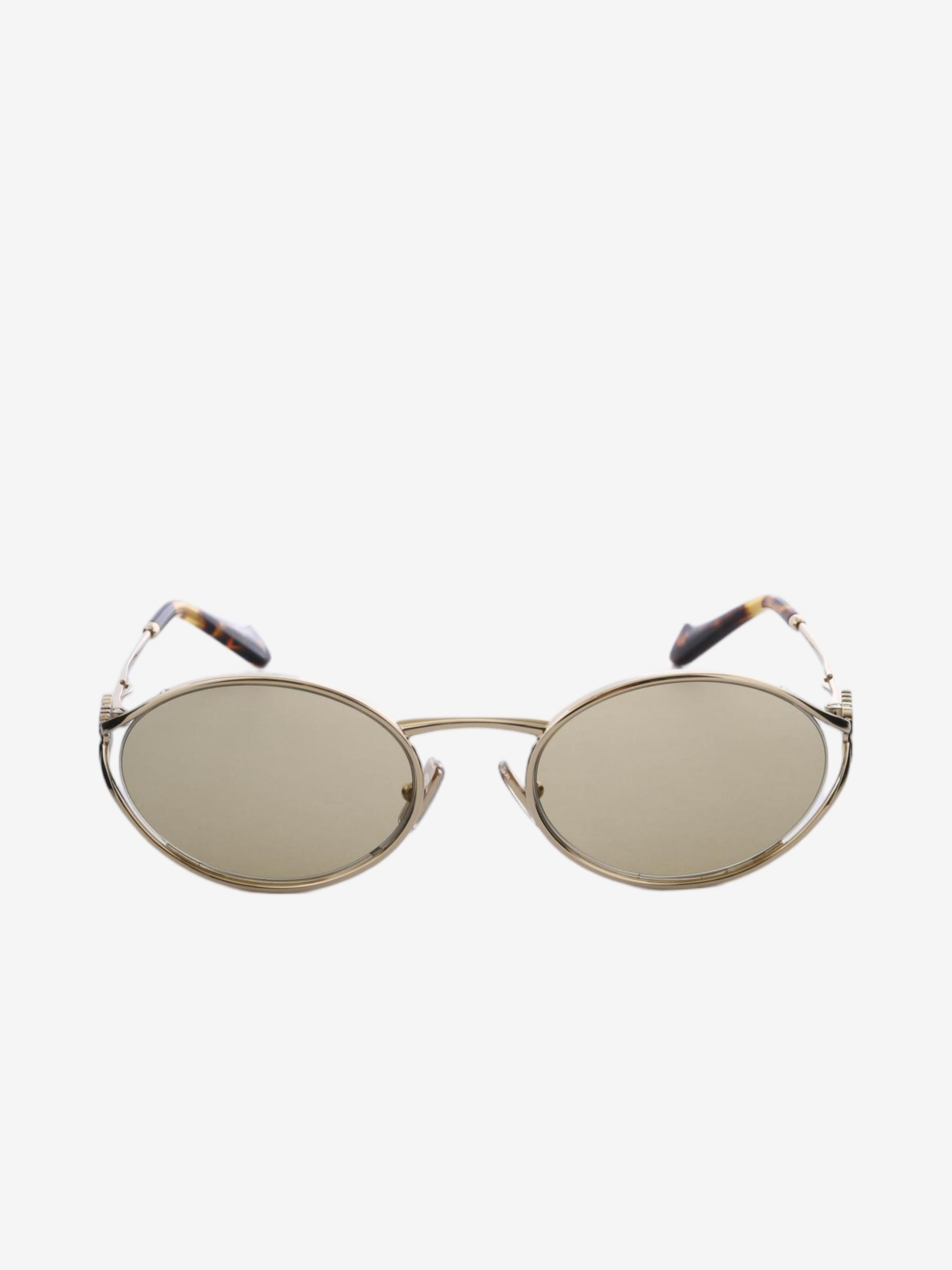 Tan eyewear, front view