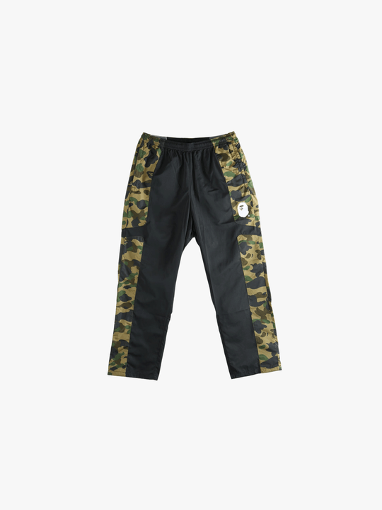 Green pants, front view