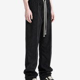 RICK OWENS - Men Drawstring Slim Long Pants