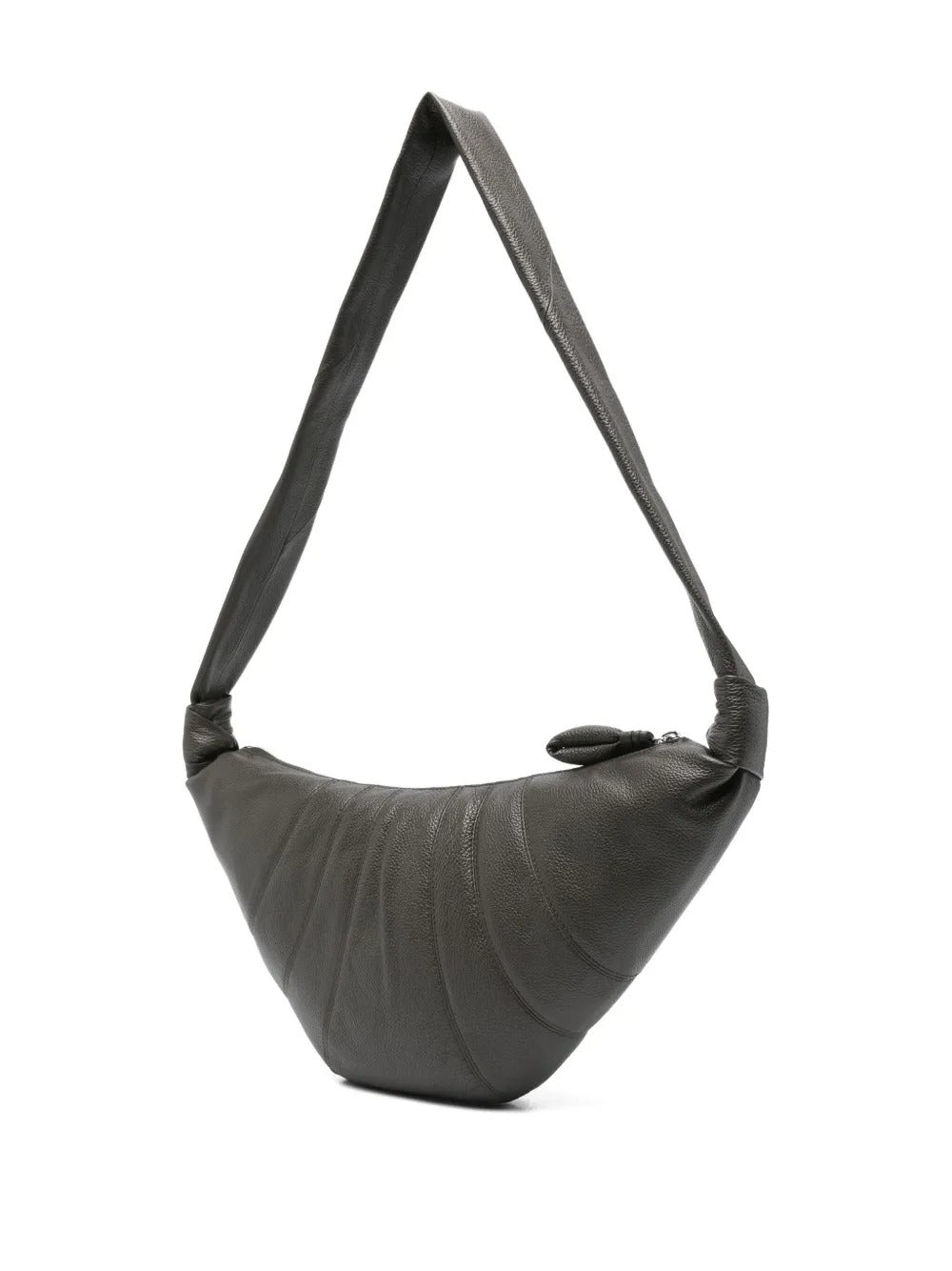 Grey bag, side view