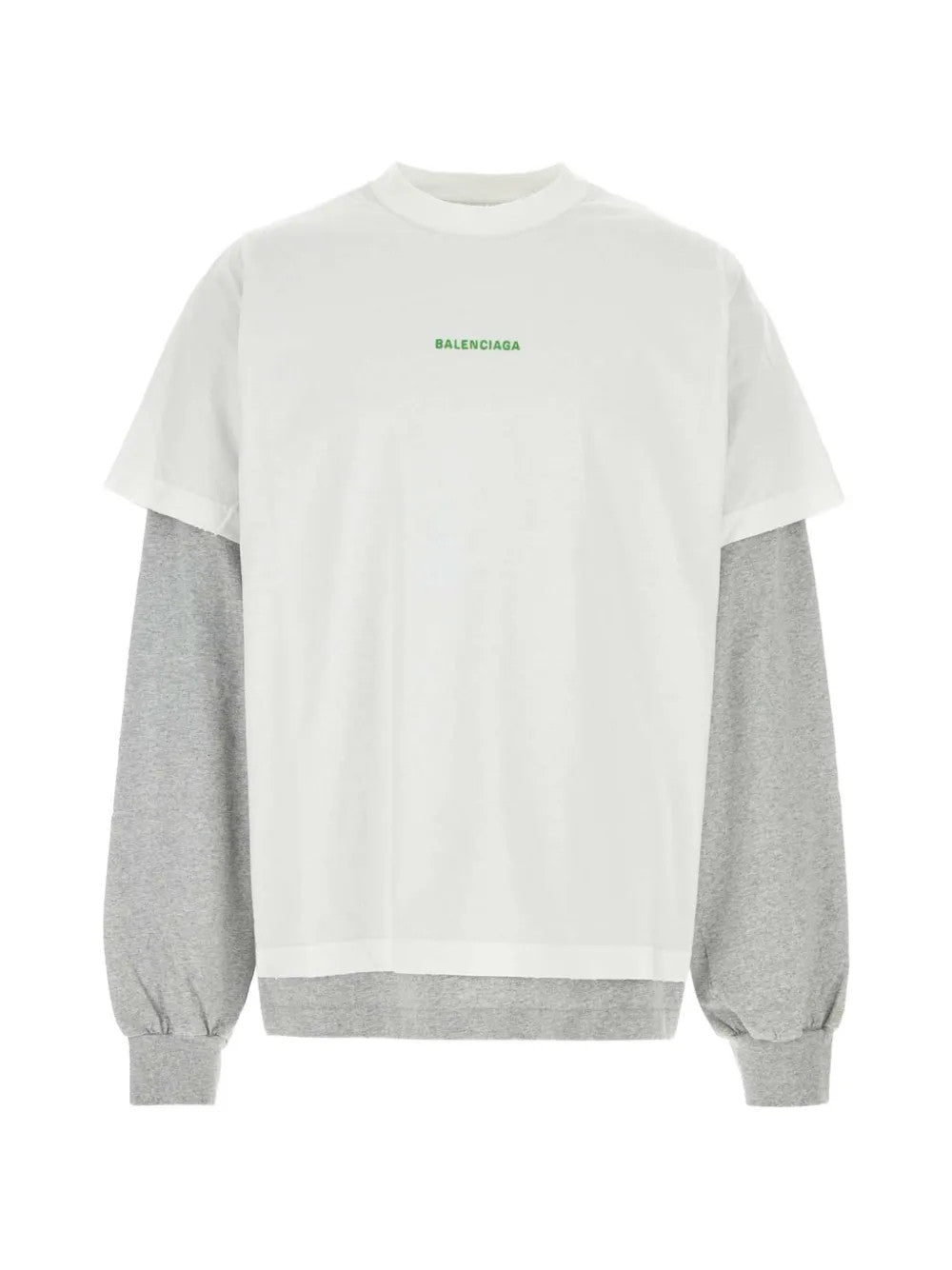 White t-shirt, front view