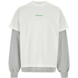 White t-shirt, front view