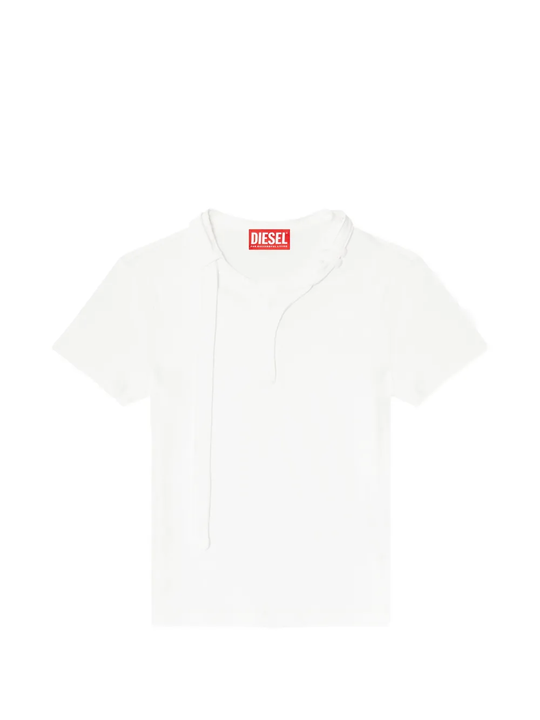White top, front view