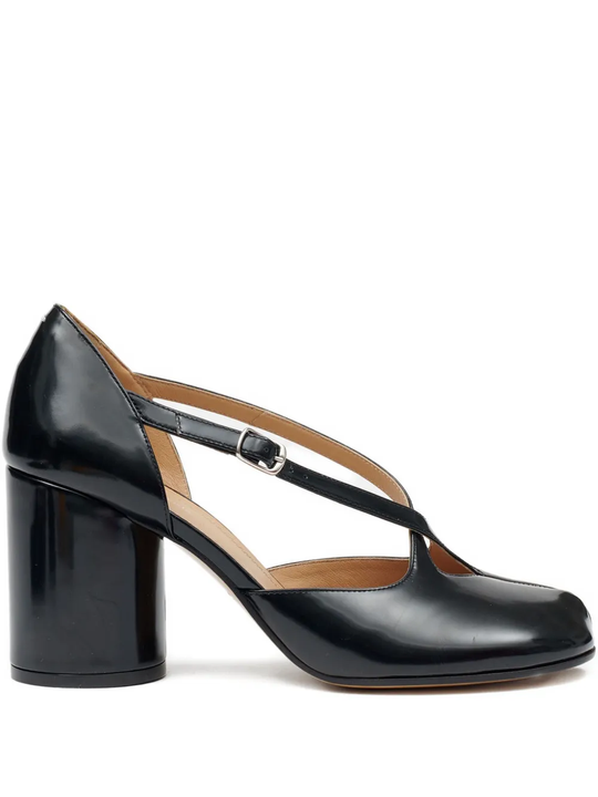 Black heel,side view