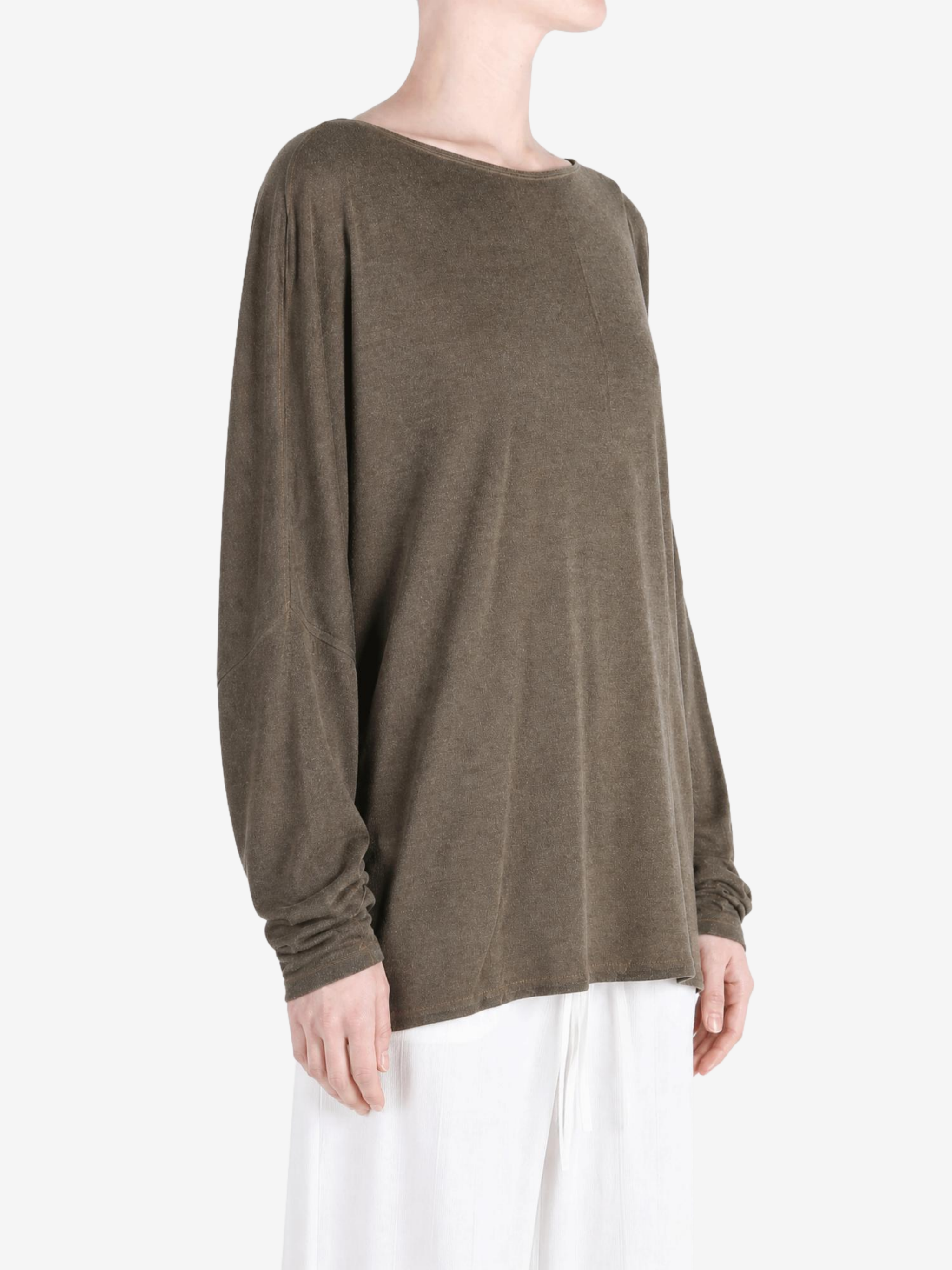 Brown top, front view