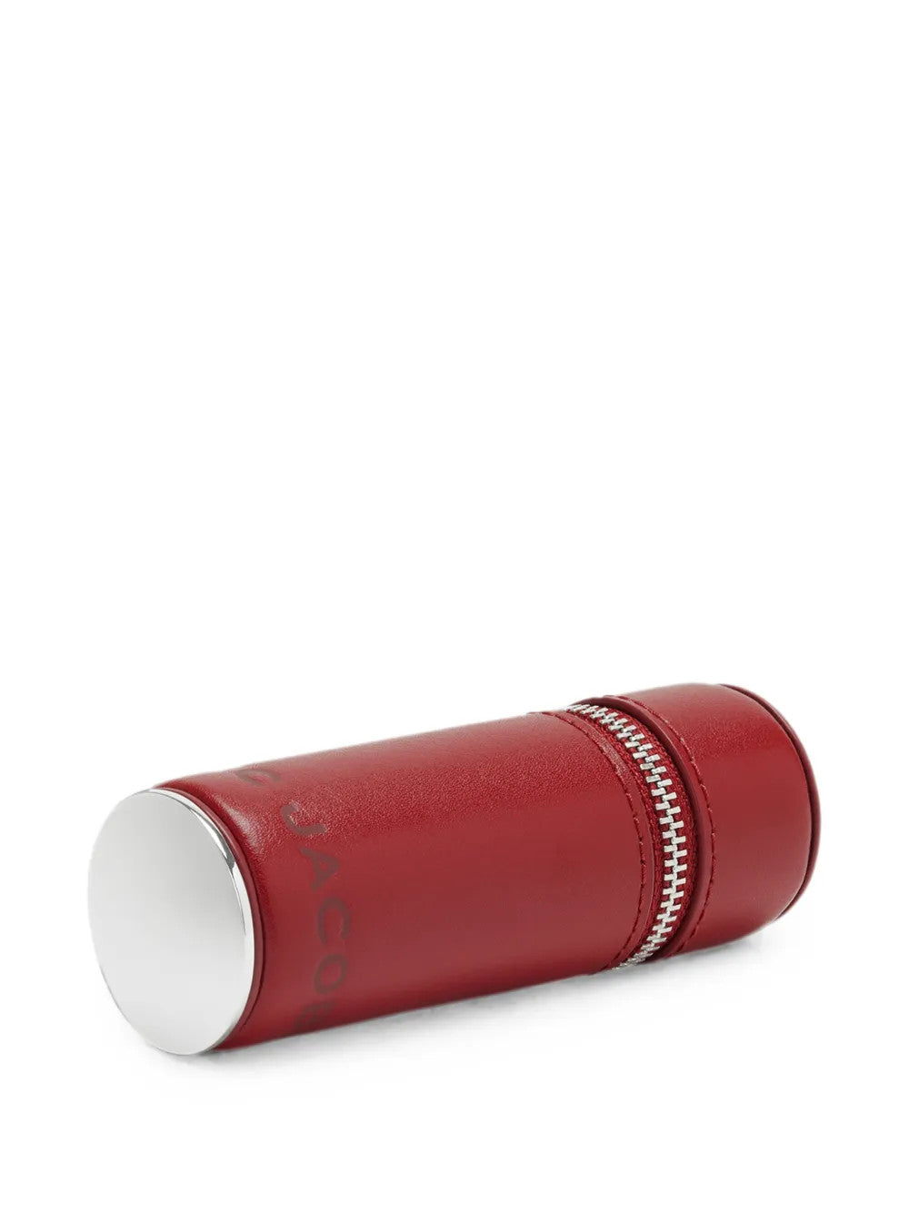 Red accessories, front view