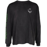 Black t-shirt, front view