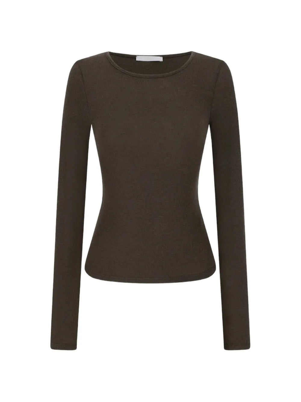 Brown t-shirt, front view