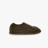 Brown shoes, side view