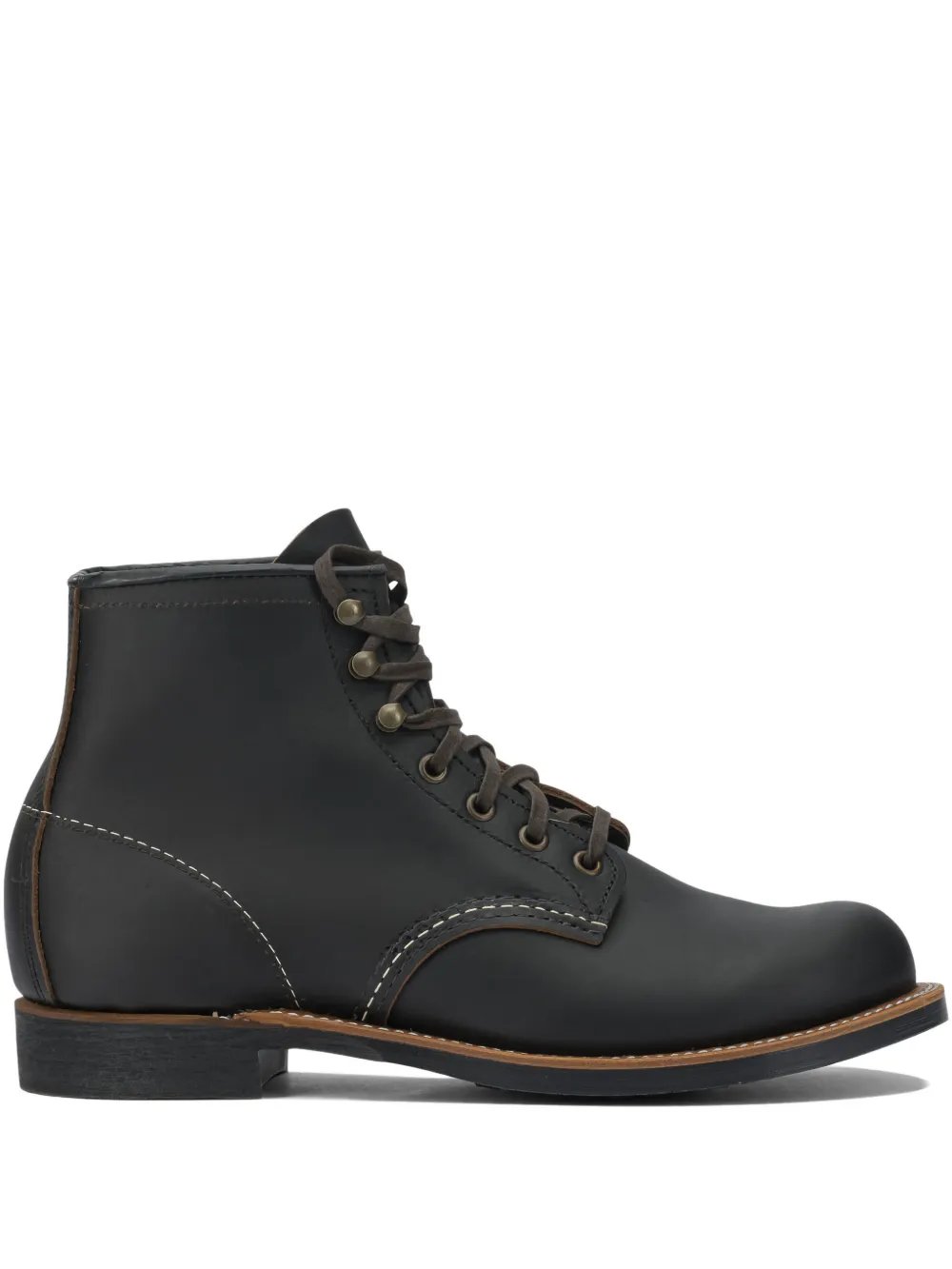 Black boots, side view