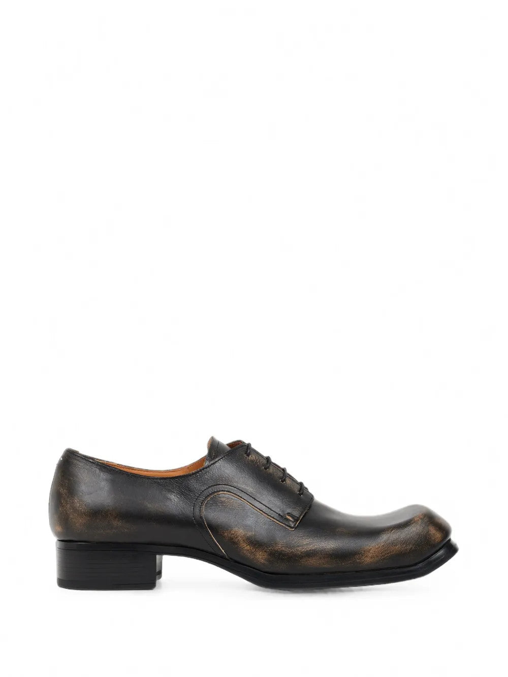 Black shoes, side view