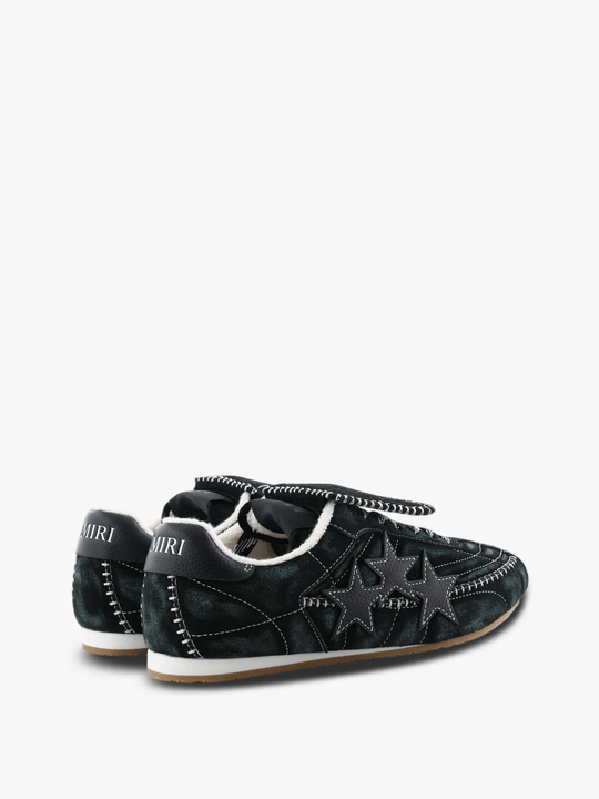 Black shoes, back view