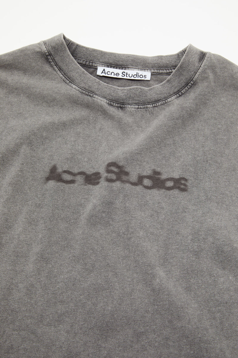 ACNE STUDIOS - Blurred Logo T-shirt