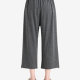 AMOMENTO - Women Jersey Banding Pants