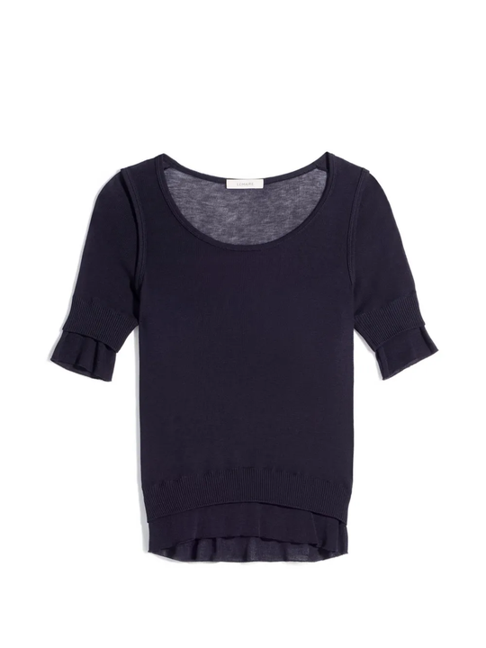 Black top, front view