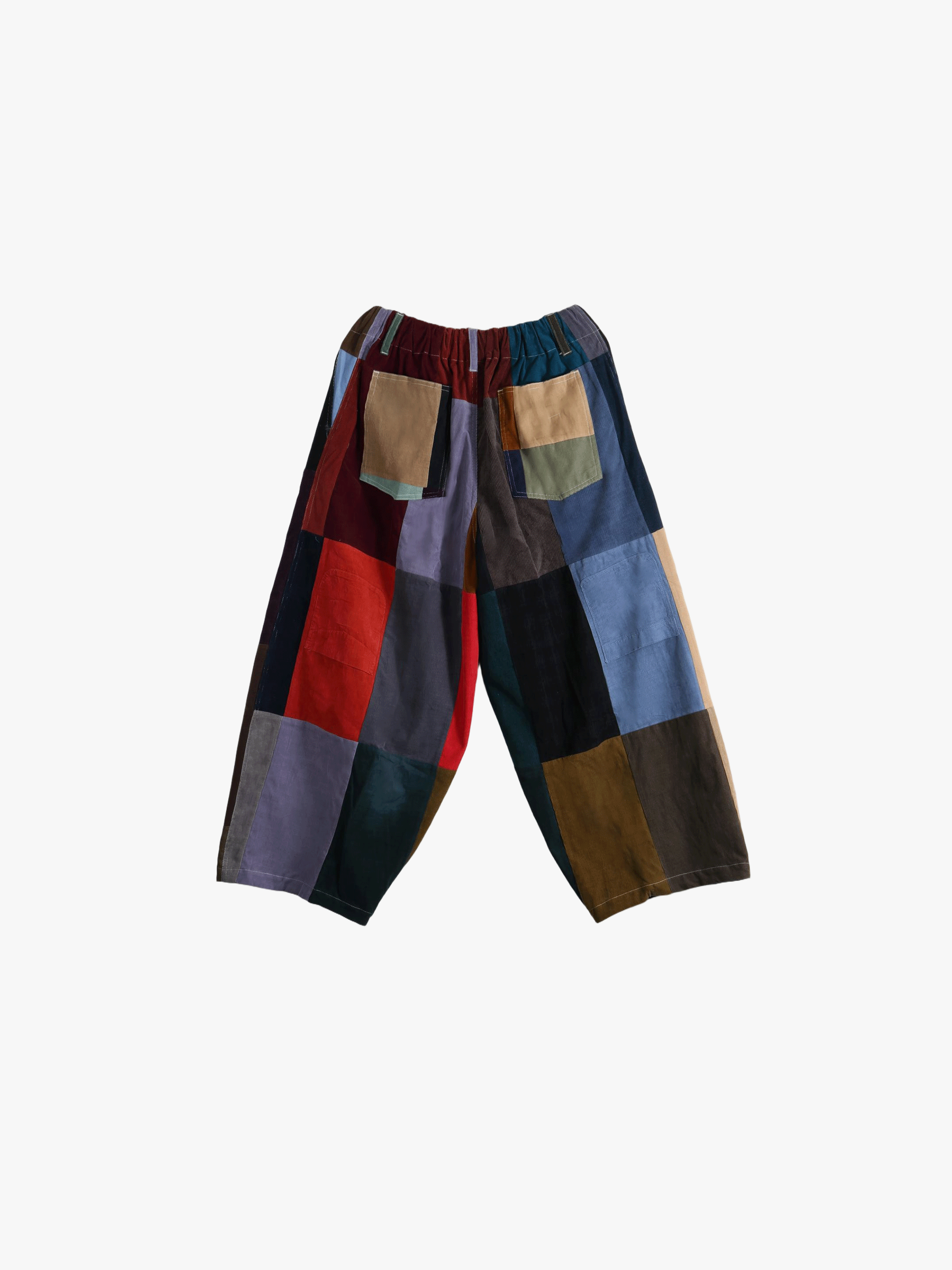 Brown pant, back view