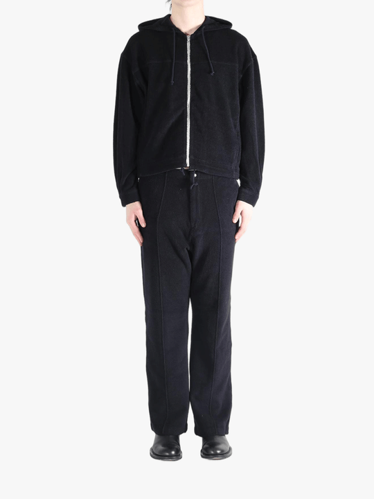 Black jackets, full body view