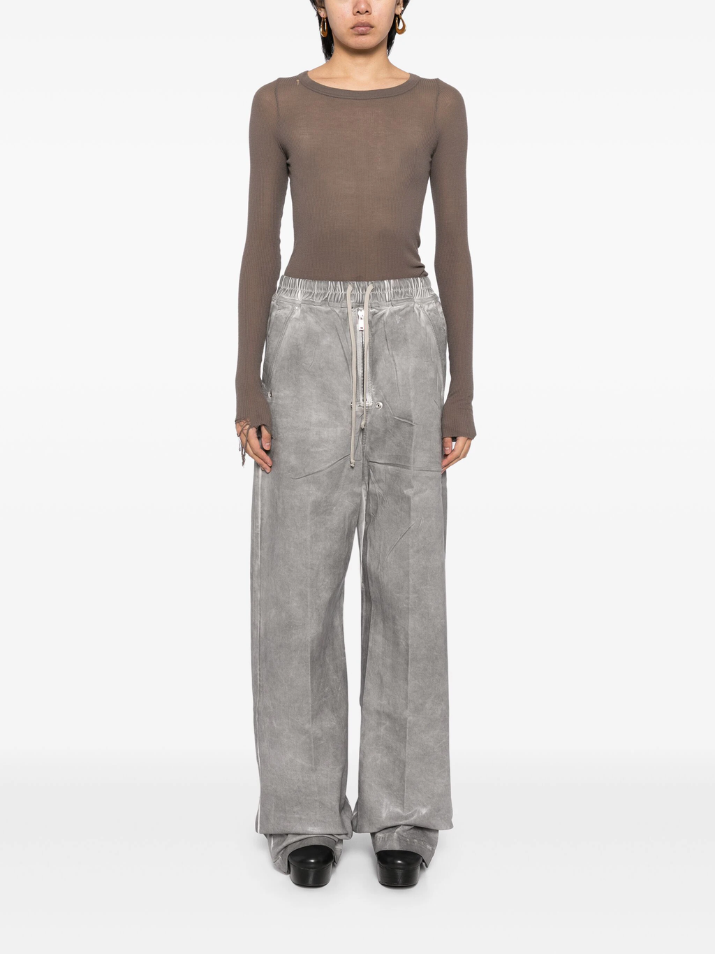 RICK OWENS DRKSHDW - Women Geth Belas Pantaloni In Denim