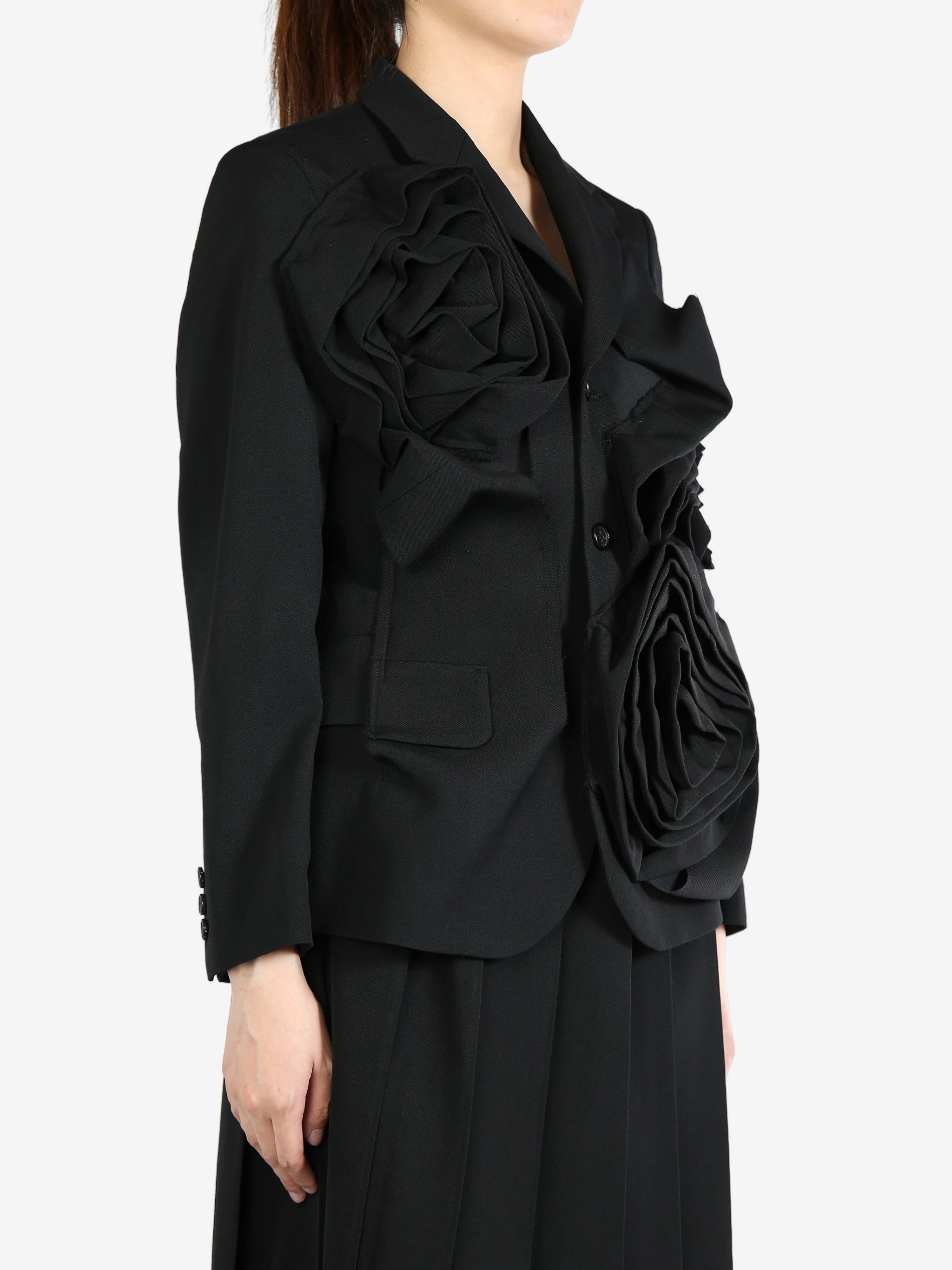 Comme des garcons ruffle jacket 2025