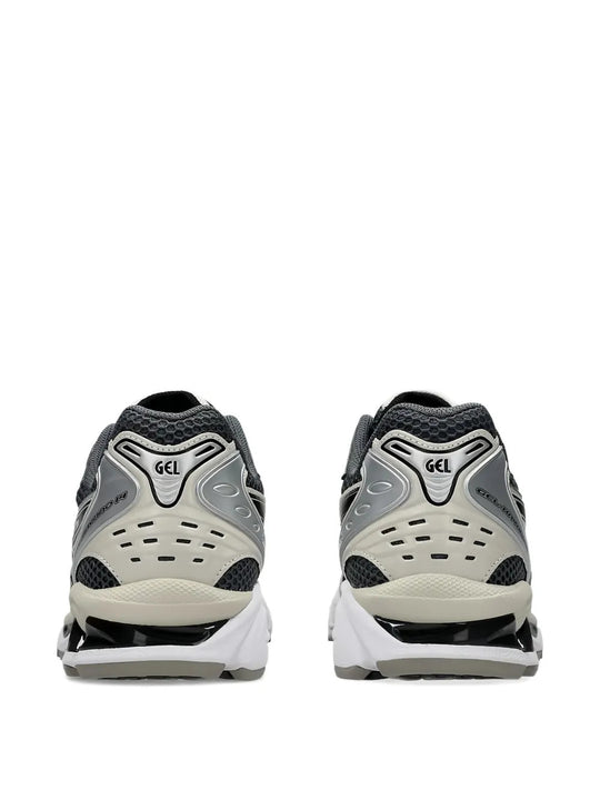 Grey shoes, back view