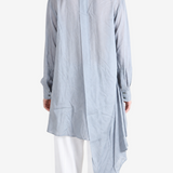 YOHJI YAMAMOTO - Women Tuck & Drape Blouse