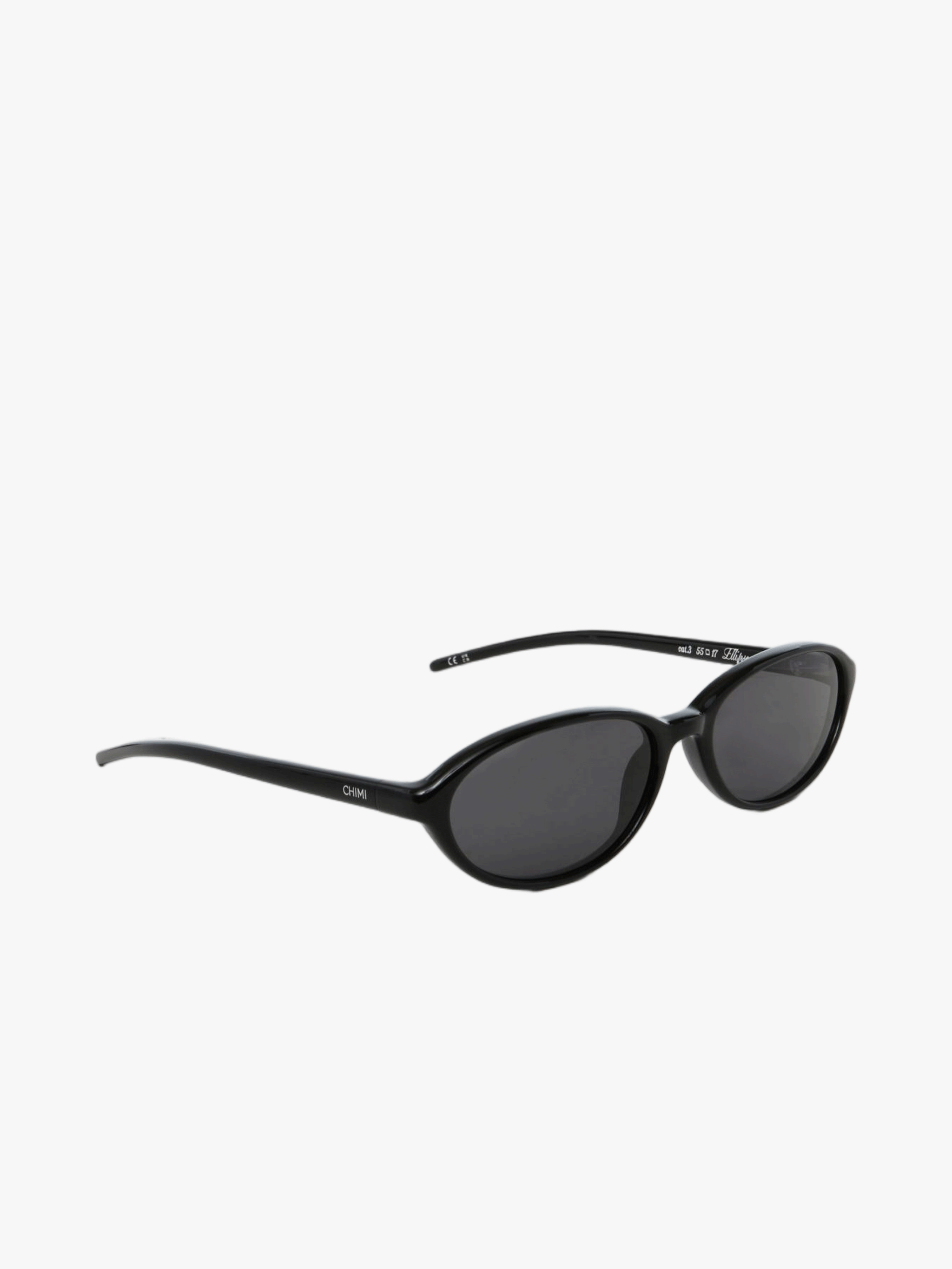 Black eyewear, front view