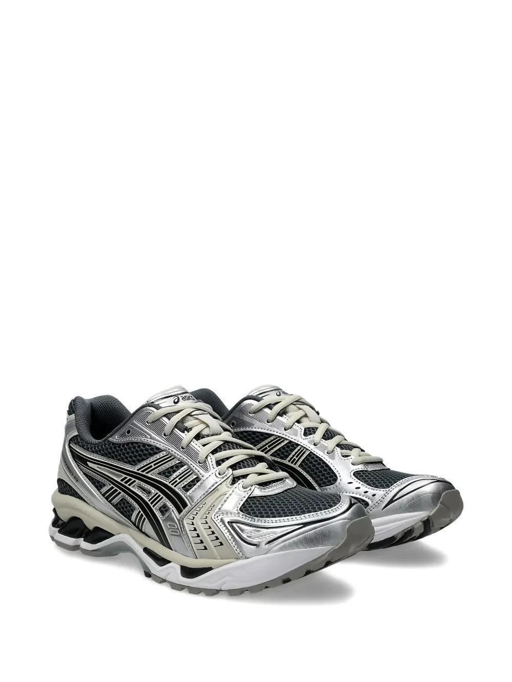 Grey shoes, front view