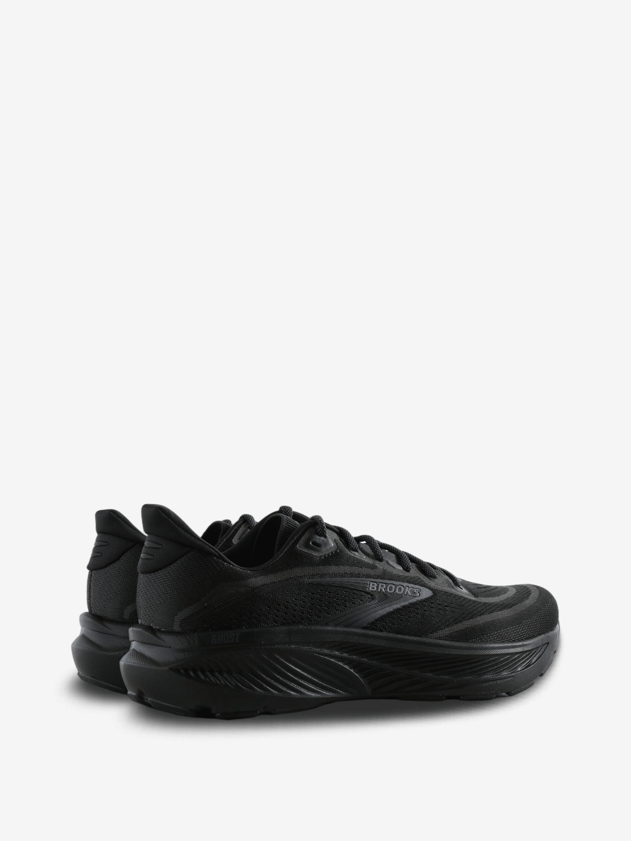 Black shoes, side view