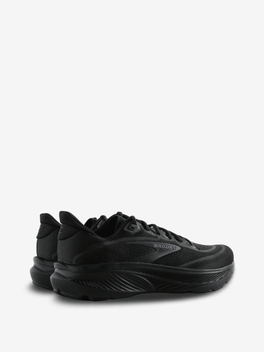 Black shoes, side view