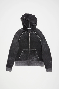 ACNE STUDIOS - Men Hooded Zippered Sweatshirt