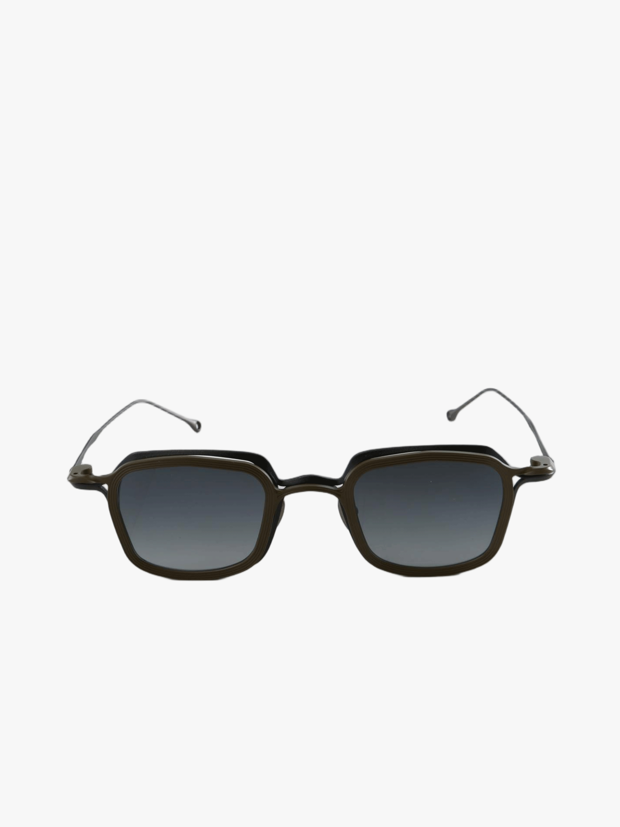 Brown eyewear, front view