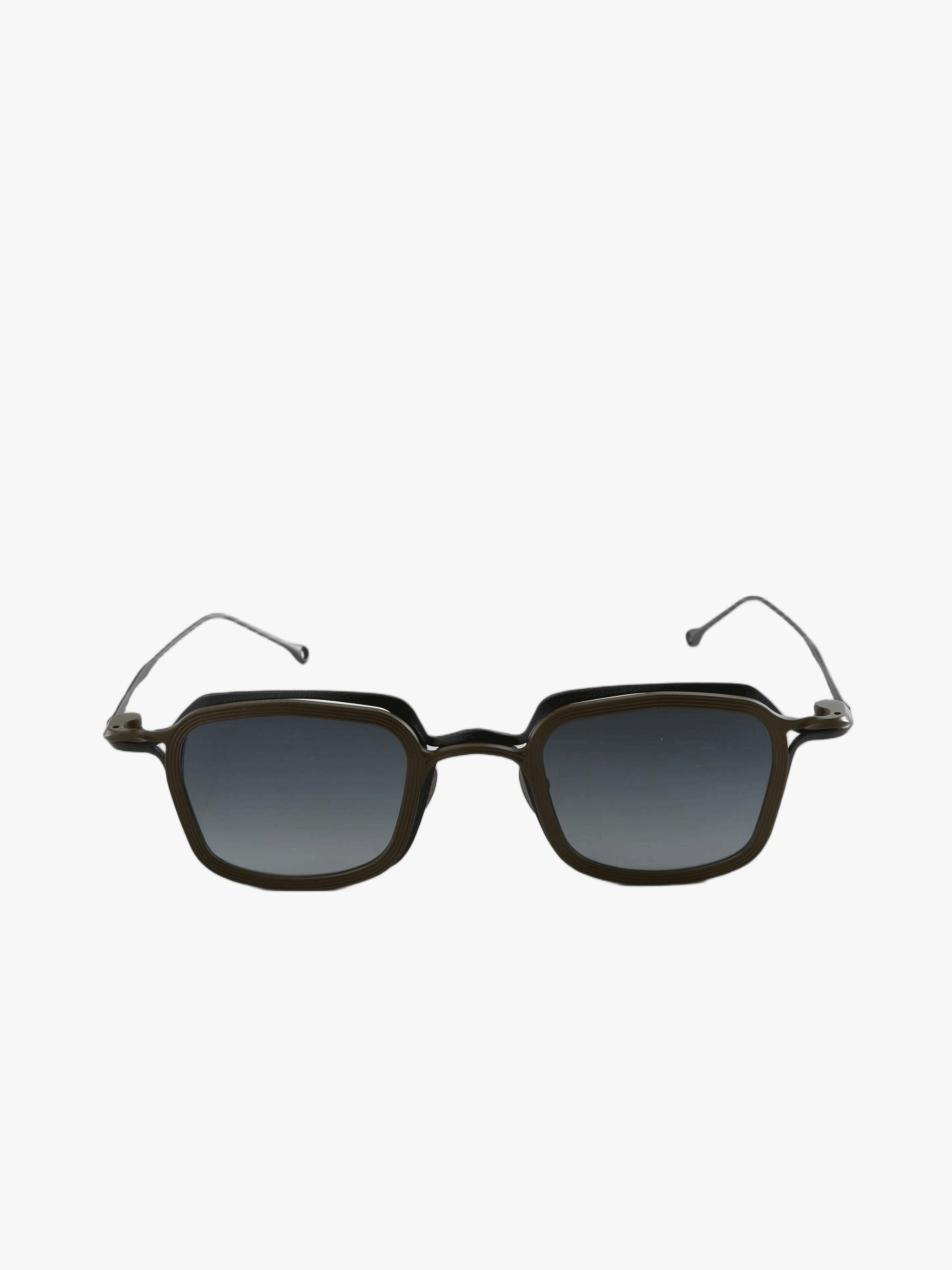 Brown eyewear, front view