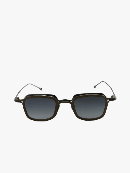 Brown eyewear, front view