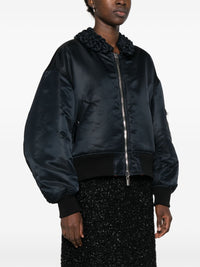 COMME DES GARCONS NOIR - Women Braided Collar Bomber Jacket