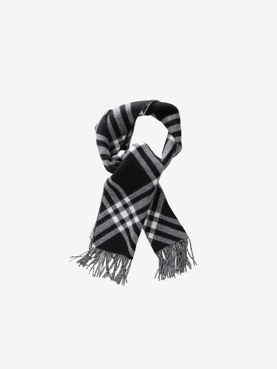 Black scarf, front view