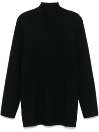 LOUIS GABRIEL NOUCHI - Men Mockneck Rib Sweater