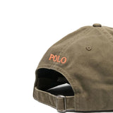 Green hat, back view