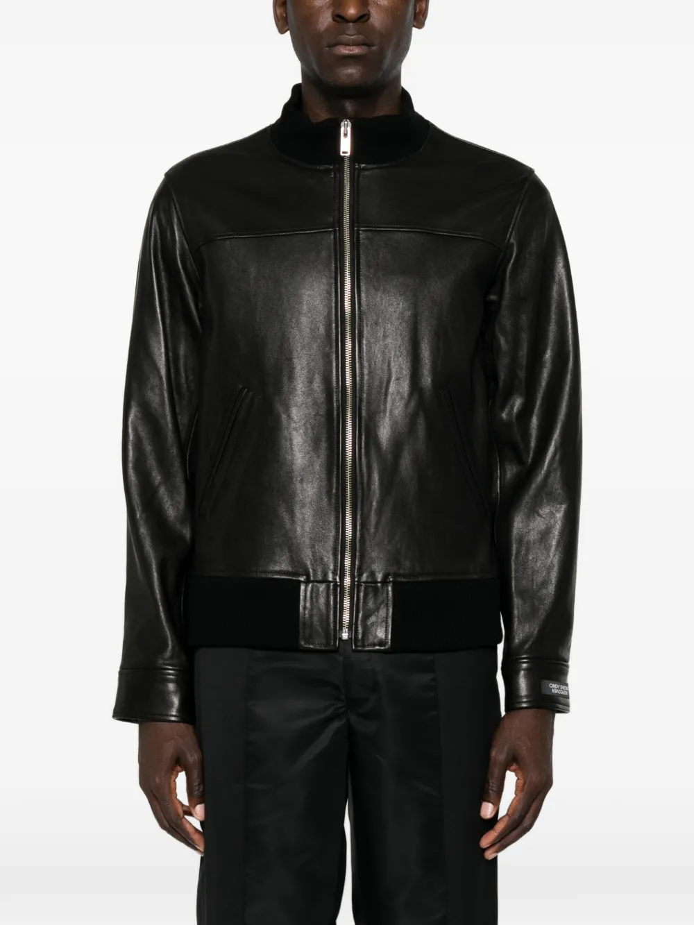 Black jacket, full body view