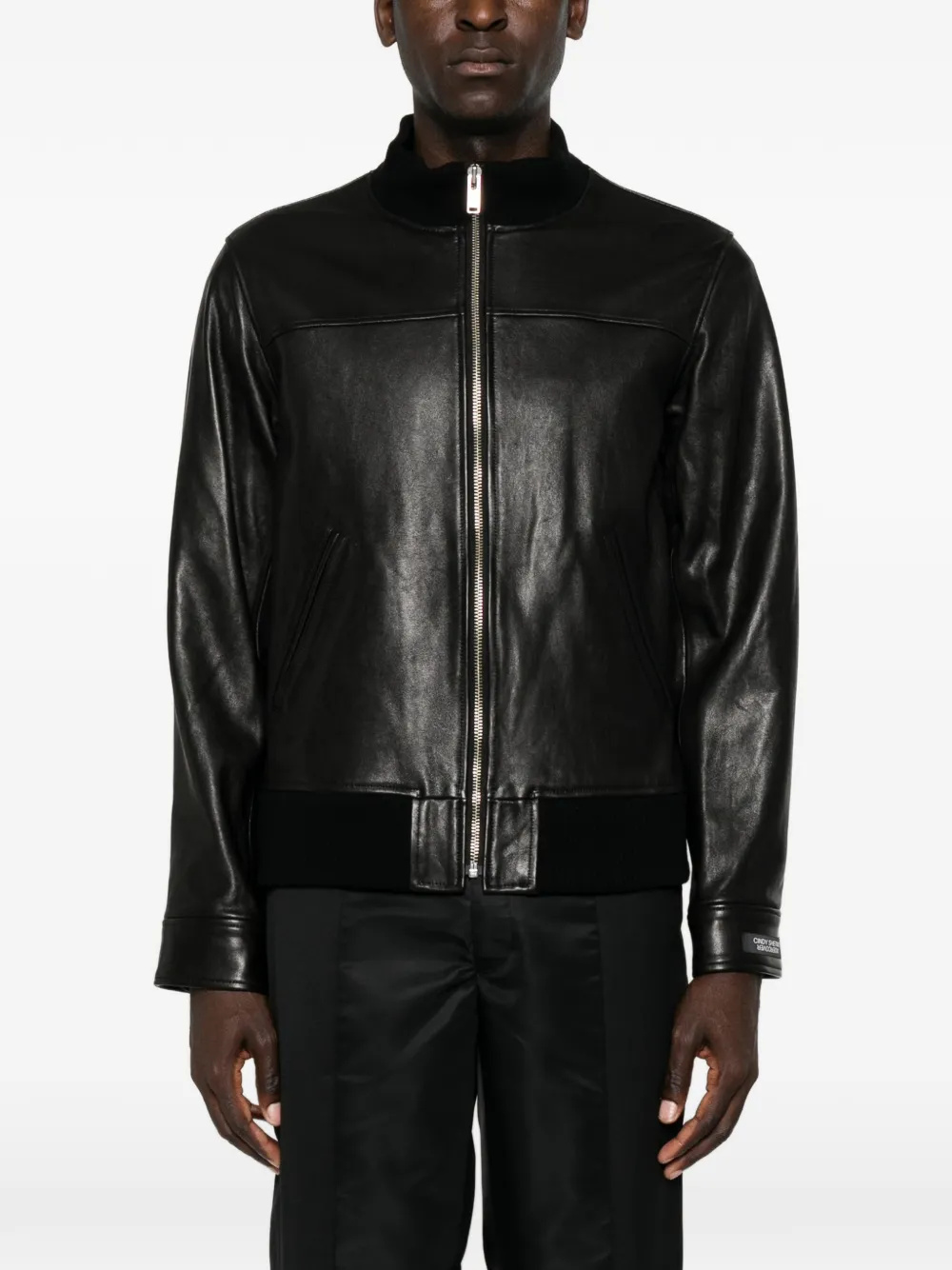 Black jacket, full body view