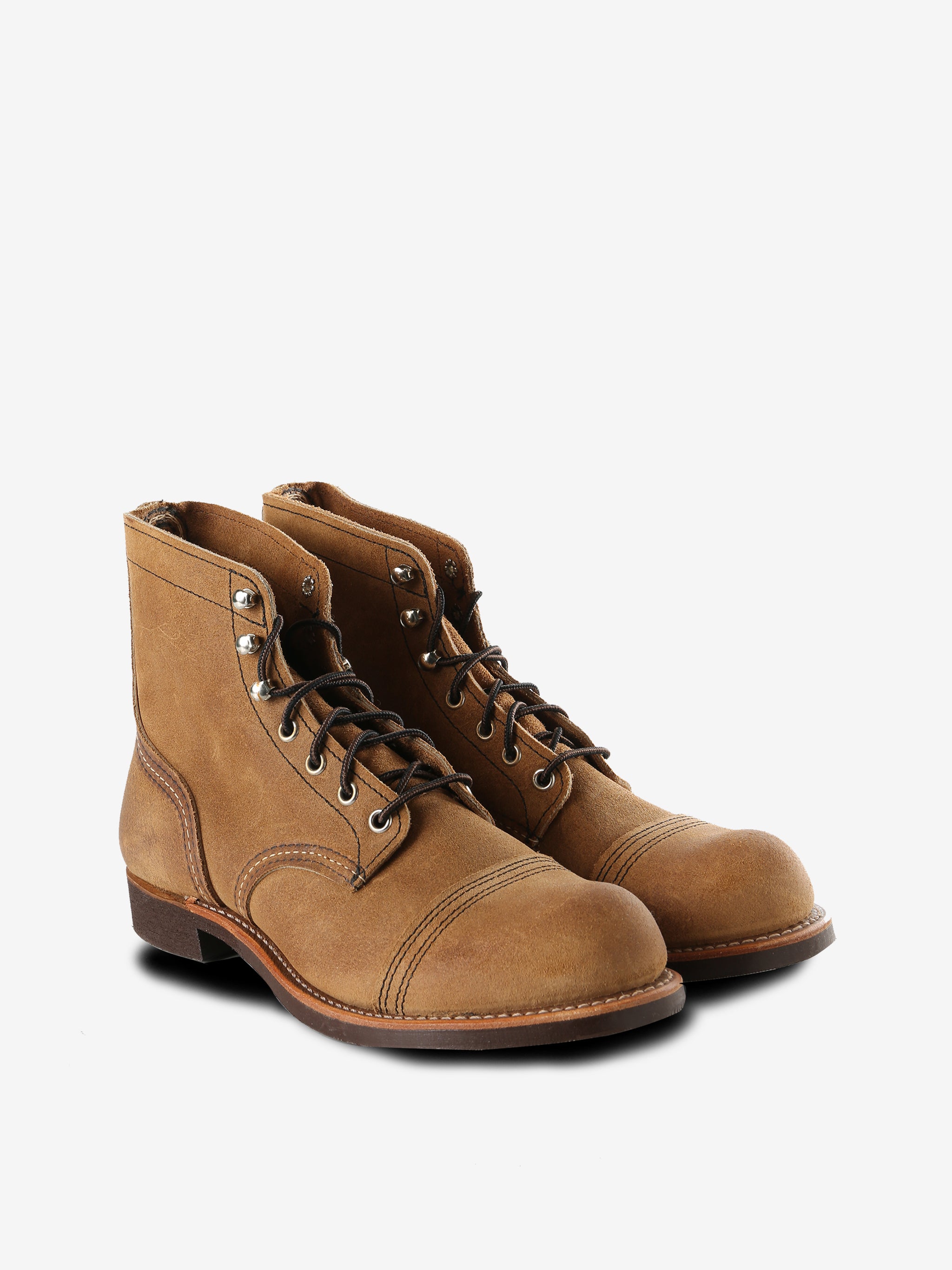 Brown boot,side view