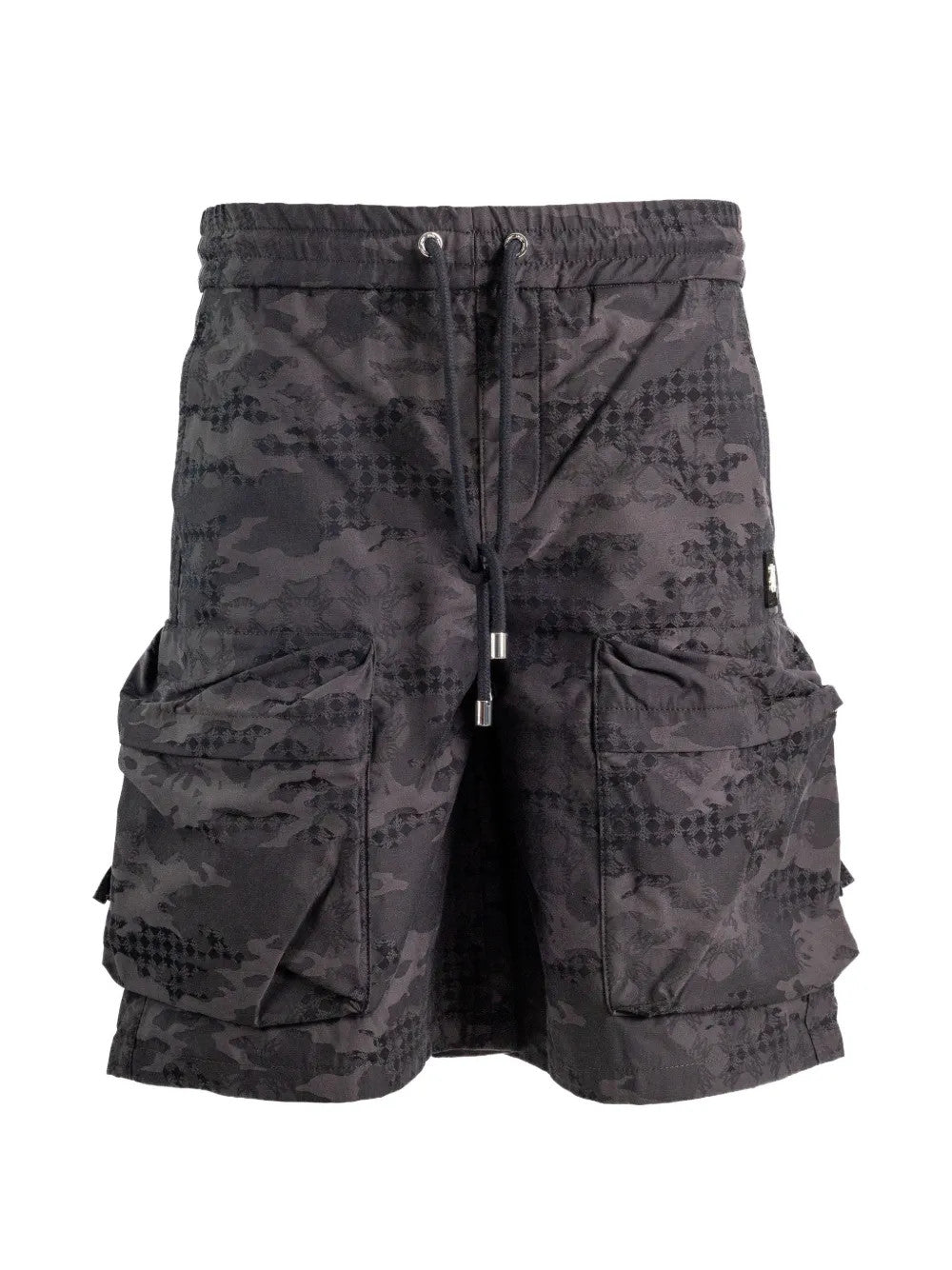 Black shorts, front view