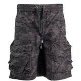 Black shorts, front view