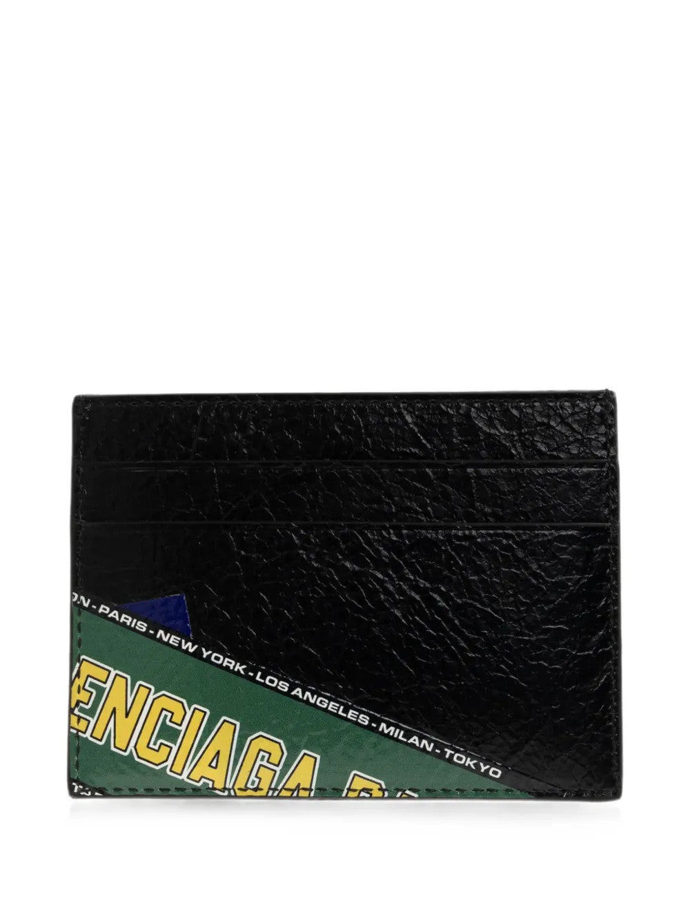 Black accessories, front view