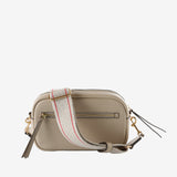 Beige handbag,back view