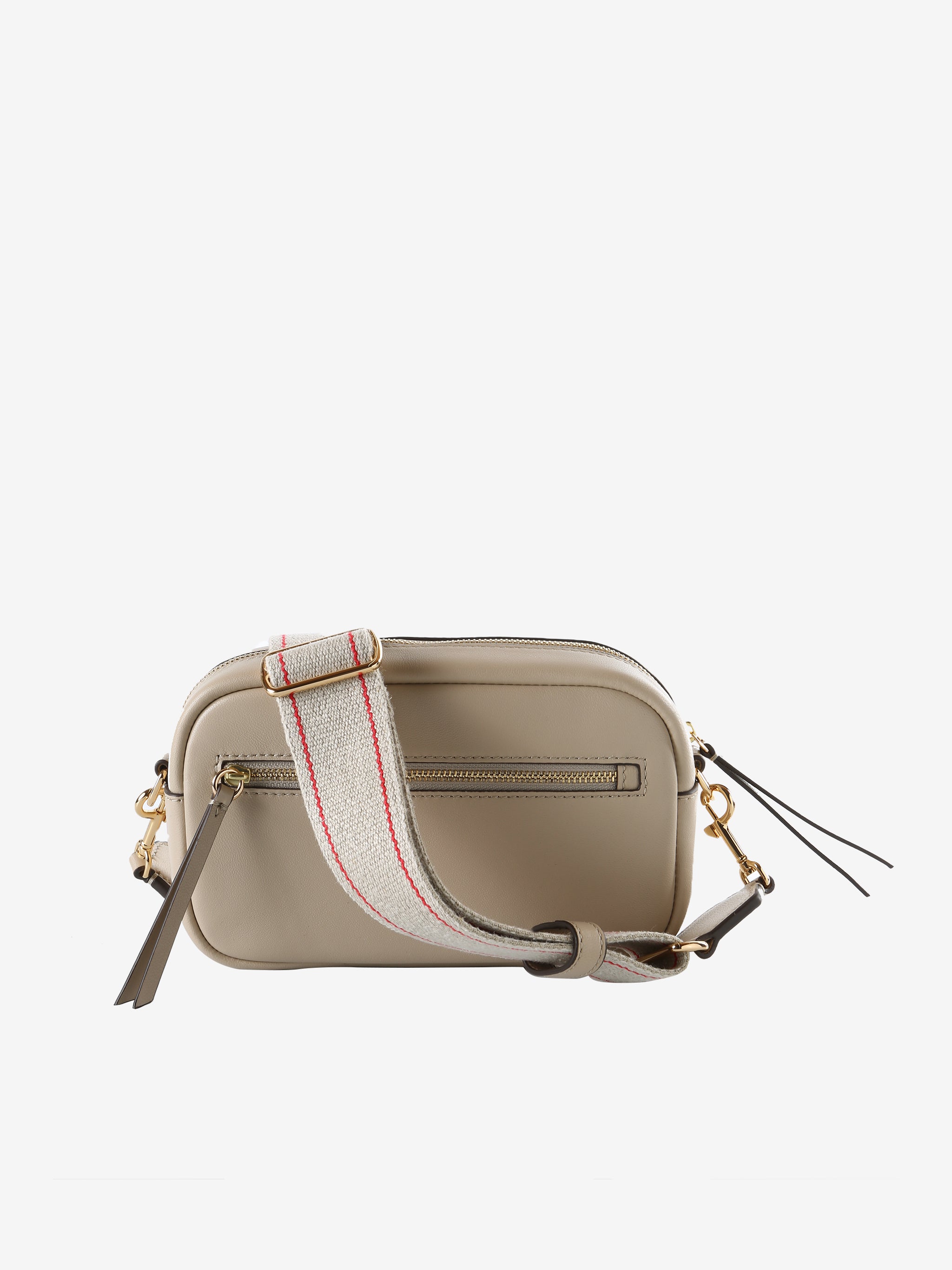 Beige handbag,back view